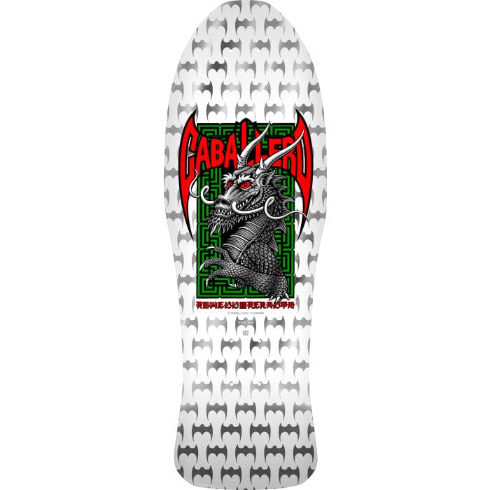 POWELL PERALTA DECK 9.2 Powell Peralta Bones Brigade Series 17 White Steve Caballero Deck - 9.2