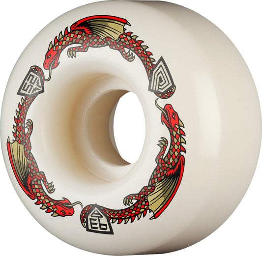 POWELL PERALTA WHEELS Powell Peralta Red Dragon Formula Symmetrical Shape Wheels V1 - 93A