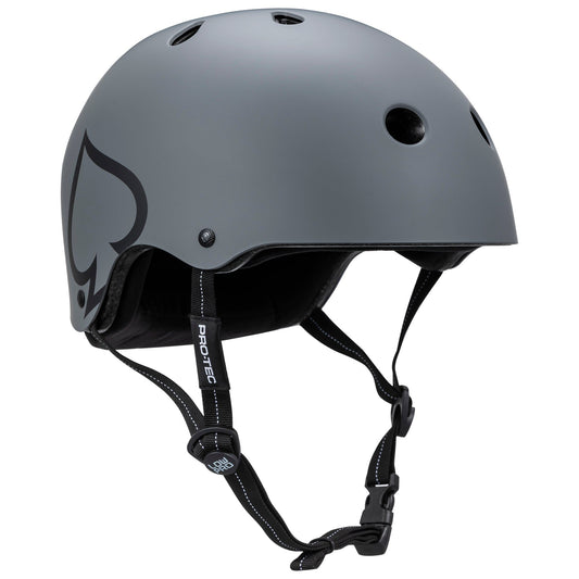 PROTEC PADS Protec Low Pro Certified Helmet - Matte Grey