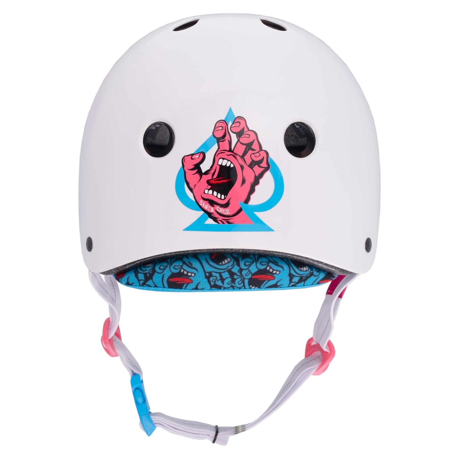 PROTEC PADS Protec Low Pro Certified Helmet - White Gloss