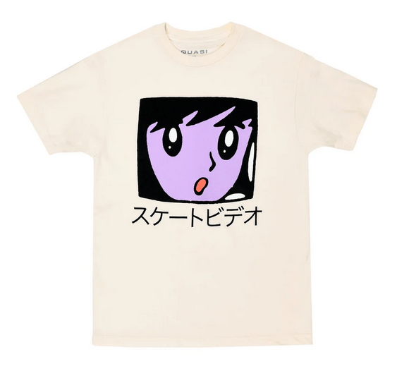 QUASI T-SHIRT Quasi Video Department Tee - Cream