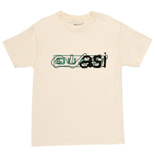 QUASI T-SHIRT Quasi Writer Tee - Cream
