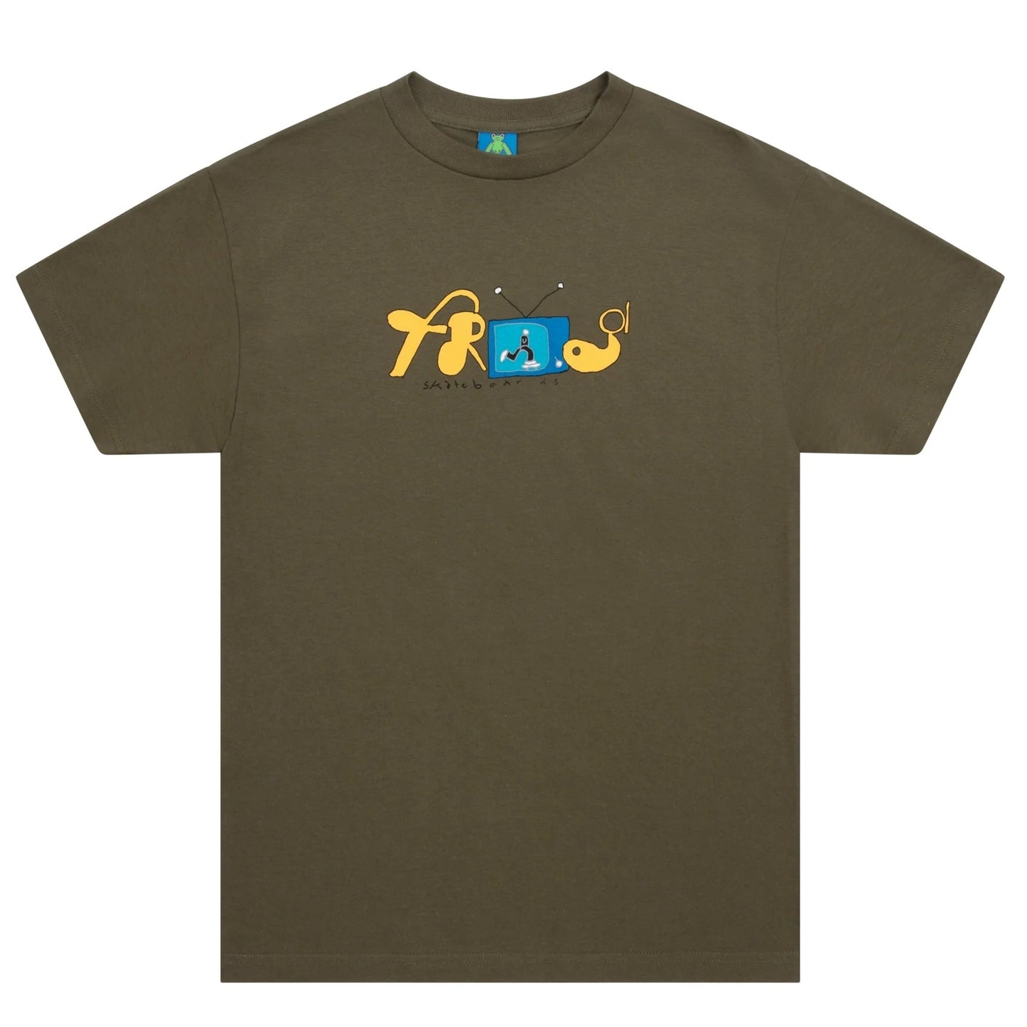 Frog Television Tee - Army