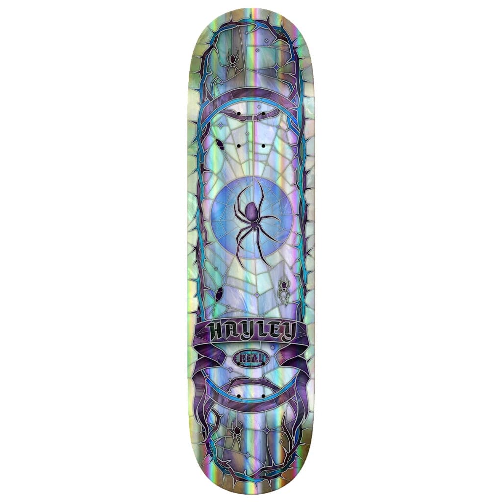 REAL SKATEBOARDS DECK Real Hayley Rainbow Cathedral Deck