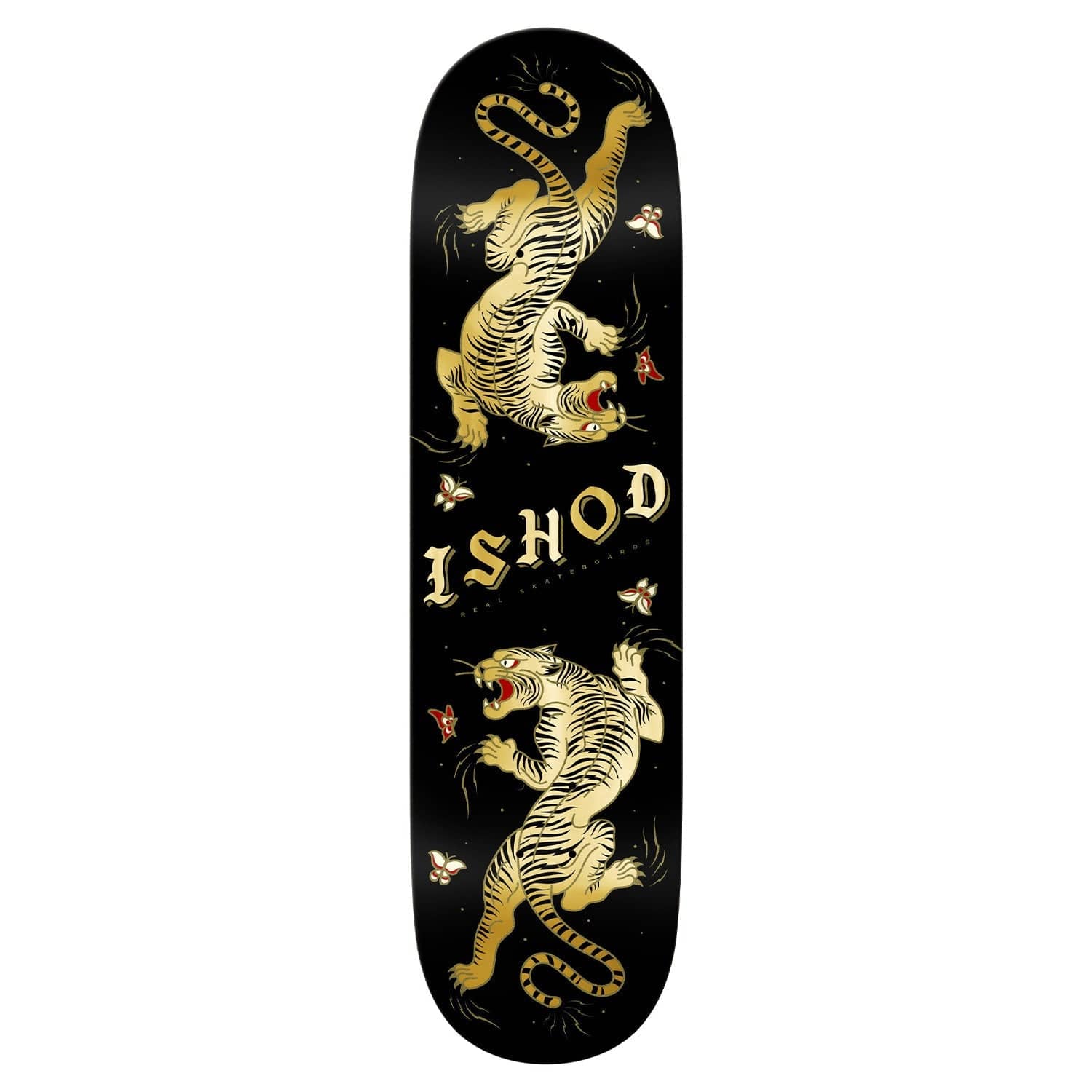 REAL SKATEBOARDS DECK 8.5 Real Ishod Cat Scratch Twin Tail DBX Deck - 8.5