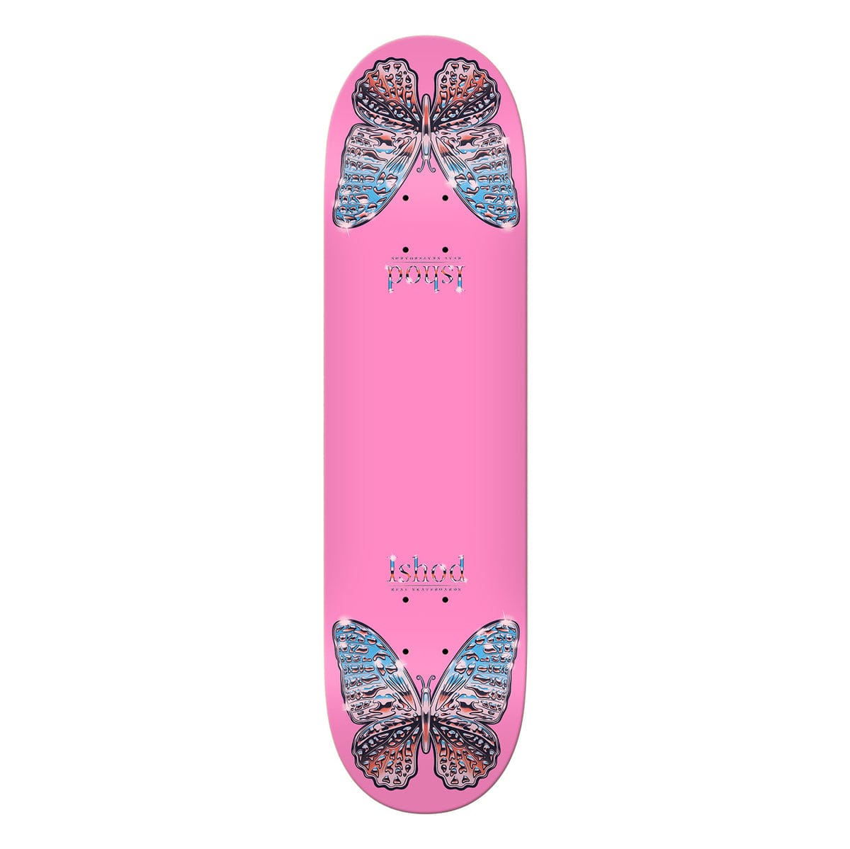 REAL SKATEBOARDS DECK 8.25 Real Ishod Mariposa Twin Tail Pink Deck - 8.25