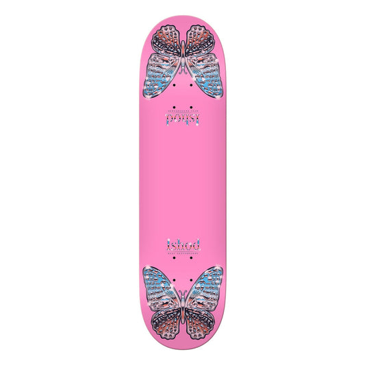 REAL SKATEBOARDS DECK 8.25 Real Ishod Mariposa Twin Tail Pink Deck - 8.25