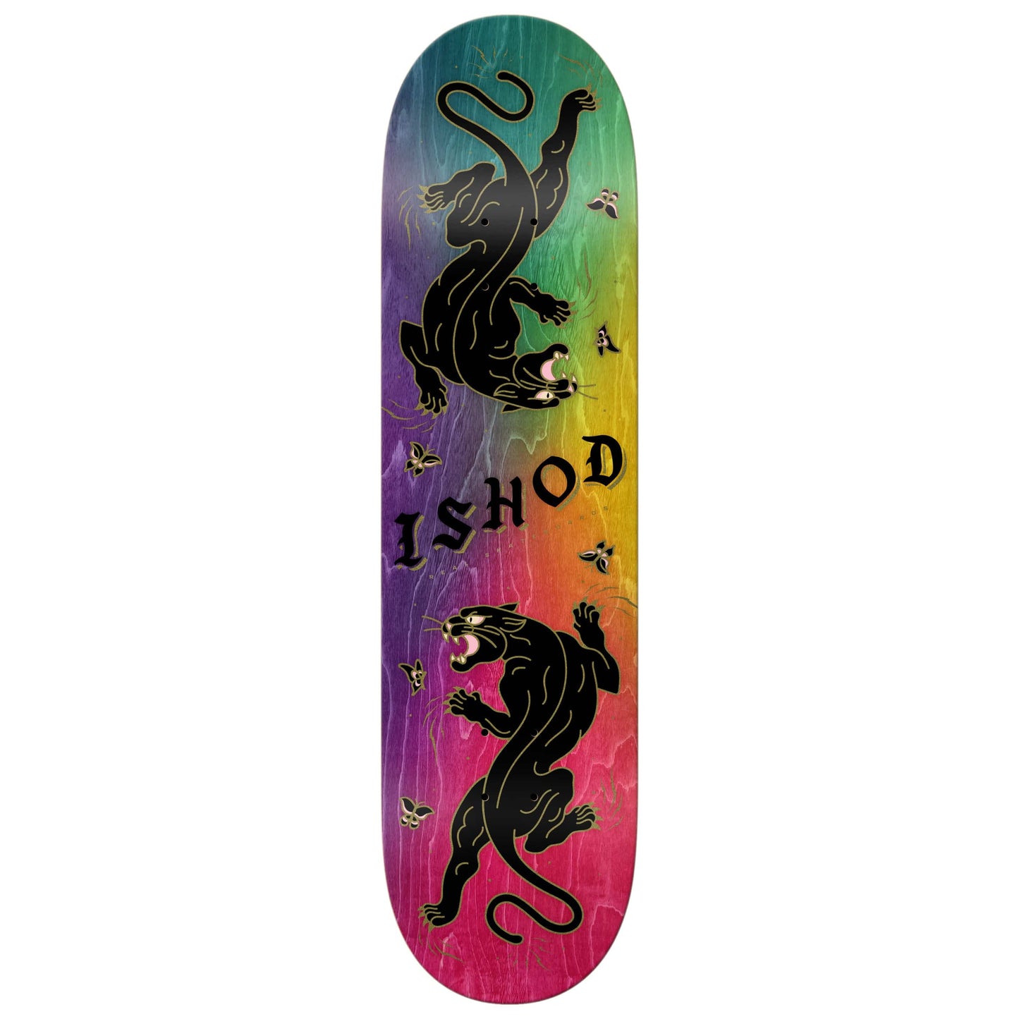 REAL SKATEBOARDS DECK 8.25 Real Ishod Wair Cat DBX Twin Tail Slick Deck - 8.25