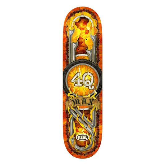 REAL SKATEBOARDS DECK 8.5 Real Max Schaaf 4Q Cathedral Deck - 8.5