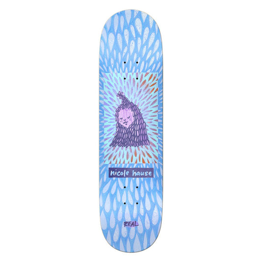 REAL SKATEBOARDS DECK 8.25 Real Nicole Hause Echos True Fit Deck - 8.25