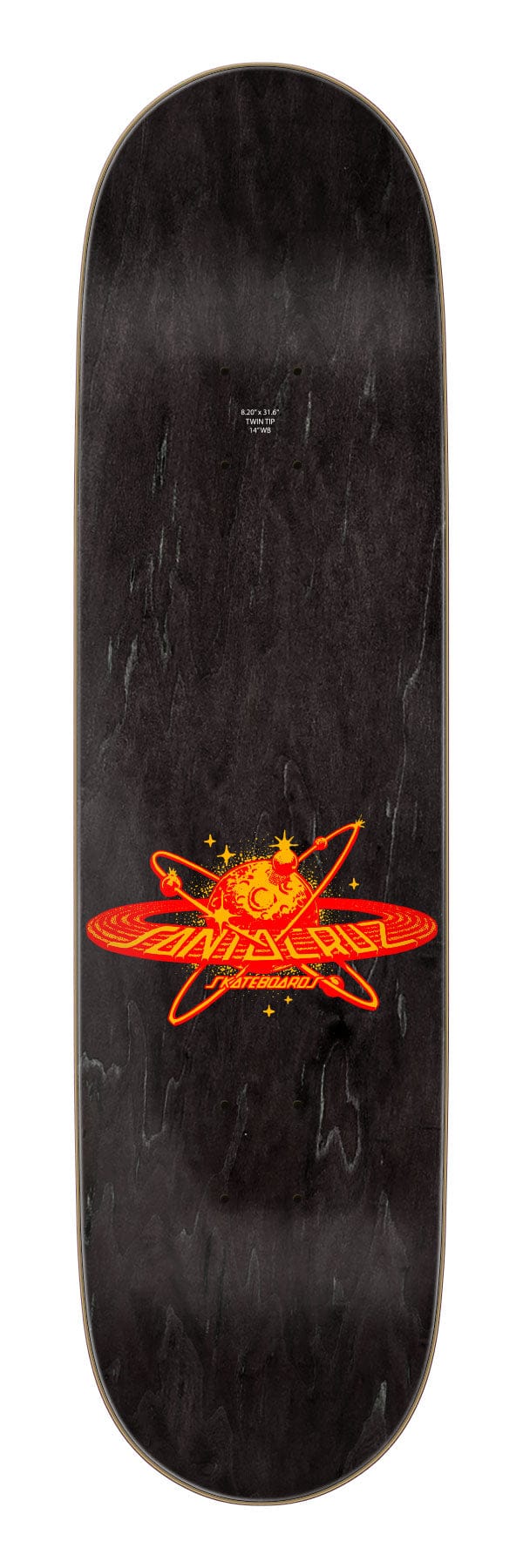 SANTA CRUZ DECK 8.25 Santa Cruz Asta Cosmic Cat Twin Tail Deck - 8.25