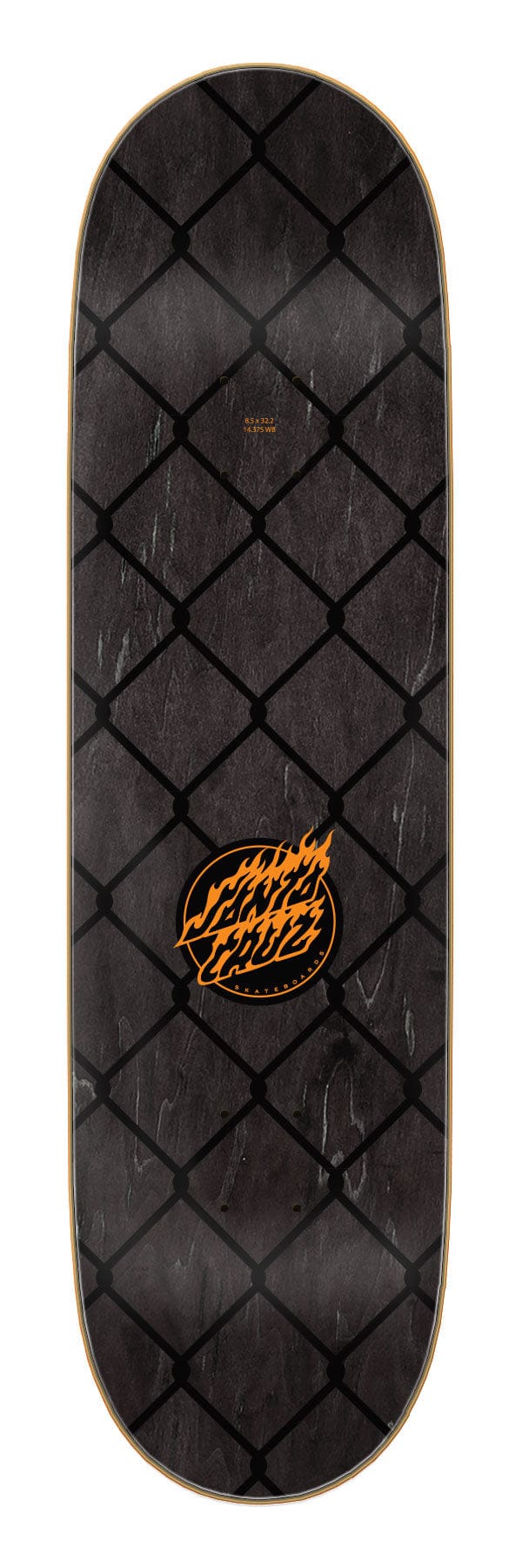 SANTA CRUZ DECK Santa Cruz Flame Dot Chain Deck