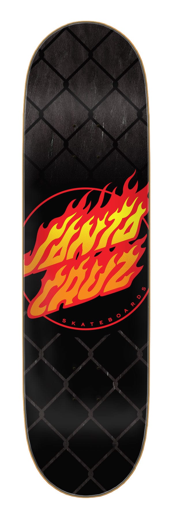 SANTA CRUZ DECK 8.5 Santa Cruz Flame Dot Chain Deck