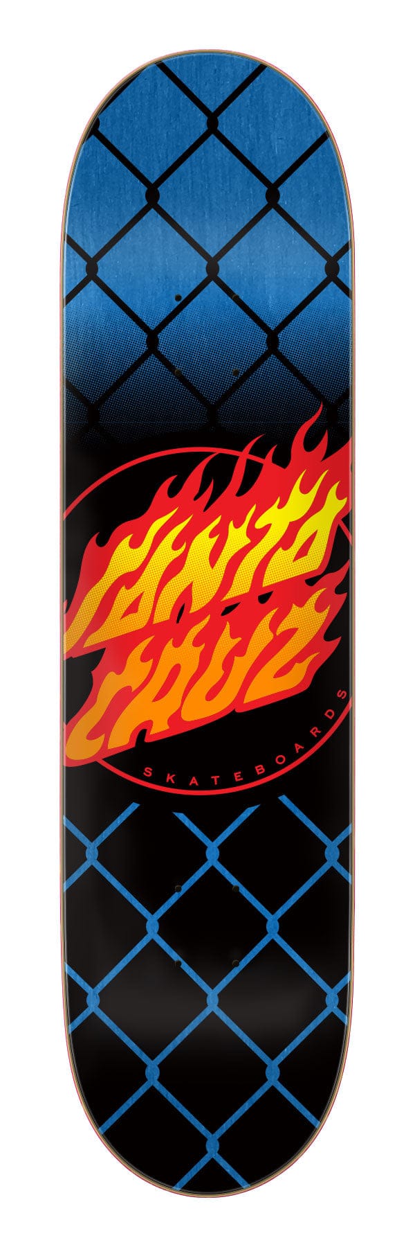 SANTA CRUZ DECK 8.0 Santa Cruz Flame Dot Chain Deck