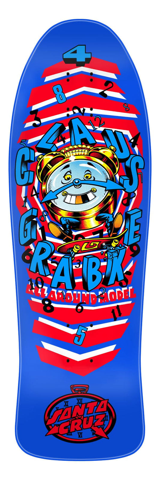 SANTA CRUZ DECK 9.8 Santa Cruz Grabke All Around Reissue - 9.89