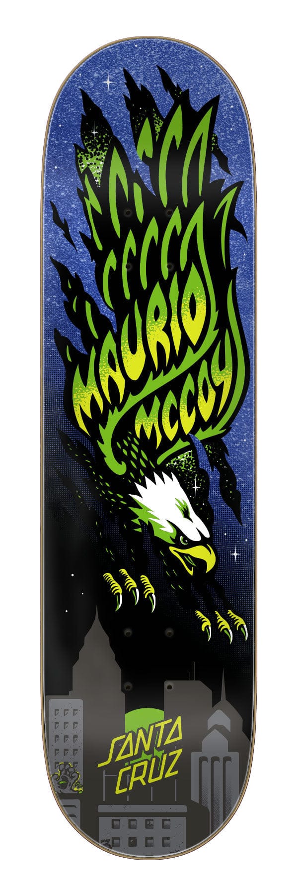 SANTA CRUZ DECK 8.25 Santa Cruz McCoy Ripping Eagle 2 VX Twin Deck - 8.25