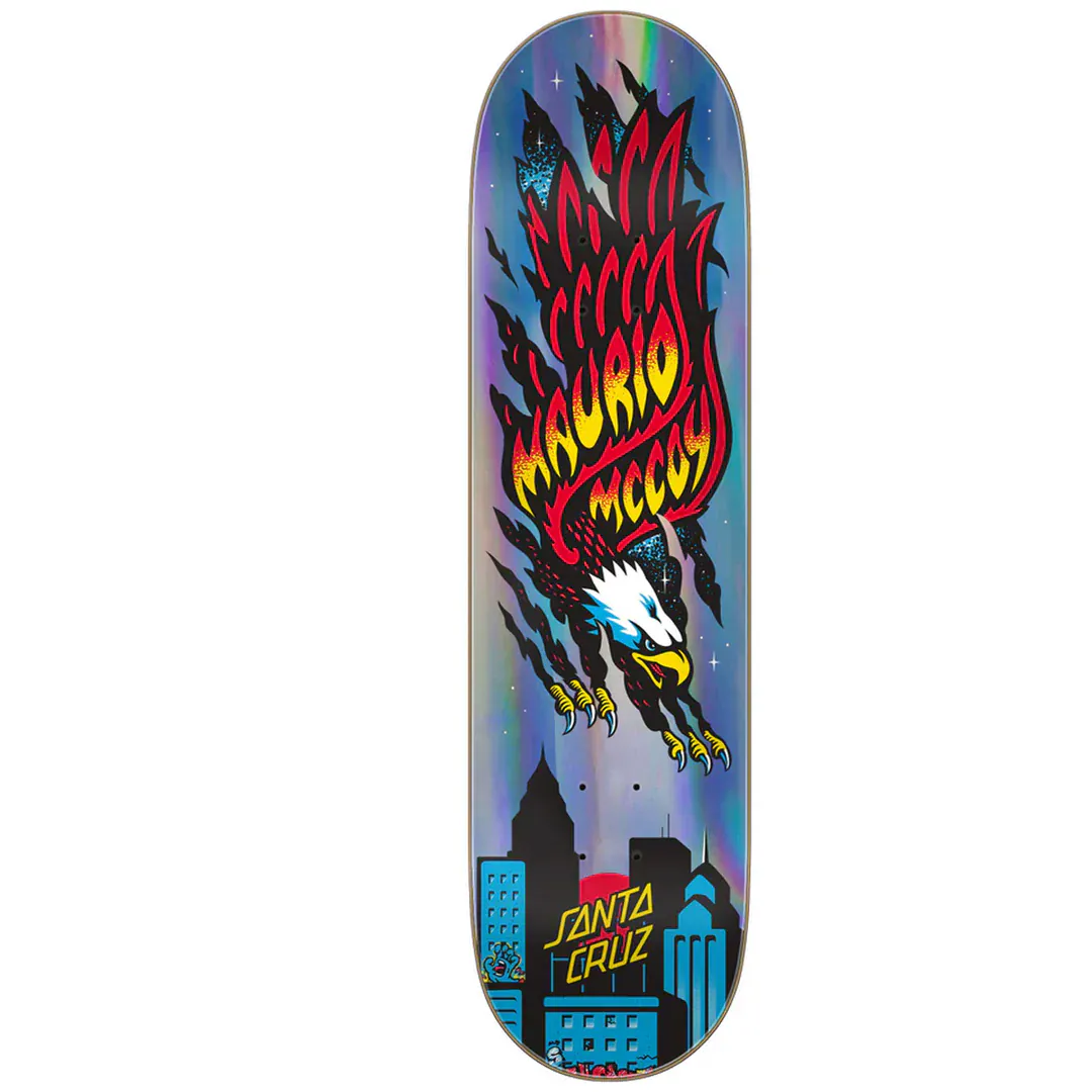 SANTA CRUZ DECK 8.25 Santa Cruz McCoy Ripping Eagle VX Twin Deck - 8.25
