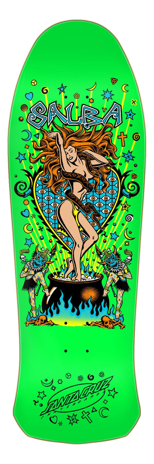 SANTA CRUZ DECK 10.4 Santa Cruz Salba Witch Doctor Reossie Deck - 10.4