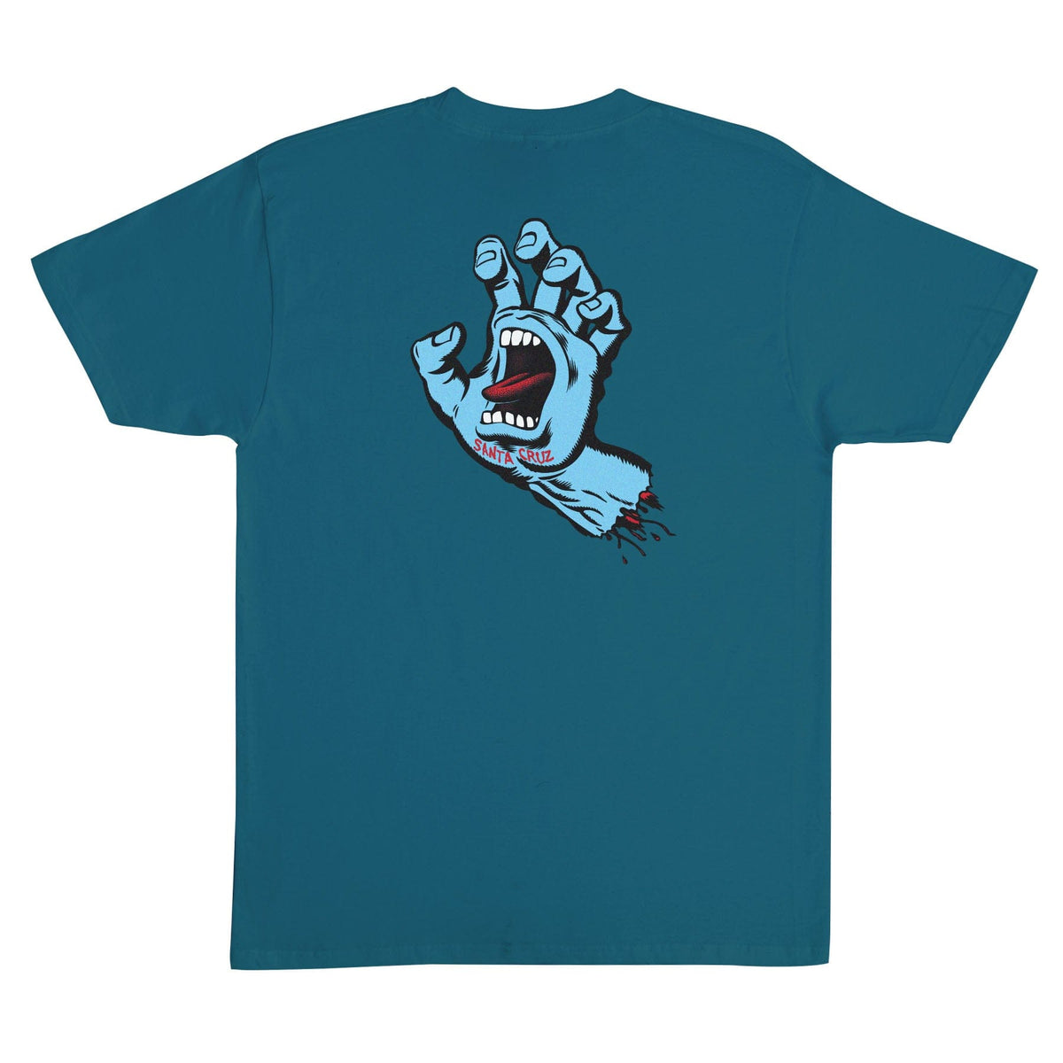 SANTA CRUZ T-SHIRT Santa Cruz Screaming Hand Tee - Galapagos Blue
