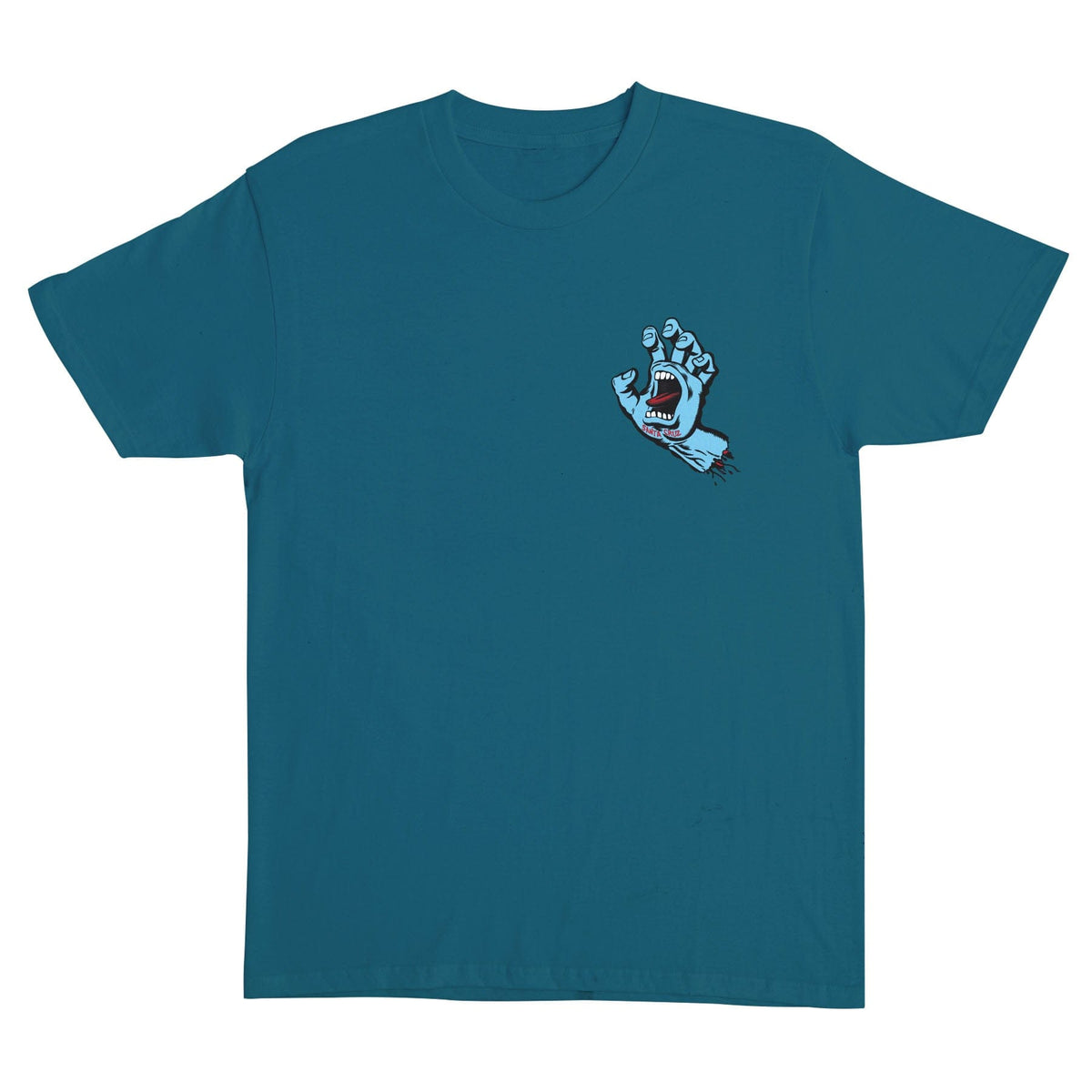 SANTA CRUZ T-SHIRT Santa Cruz Screaming Hand Tee - Galapagos Blue