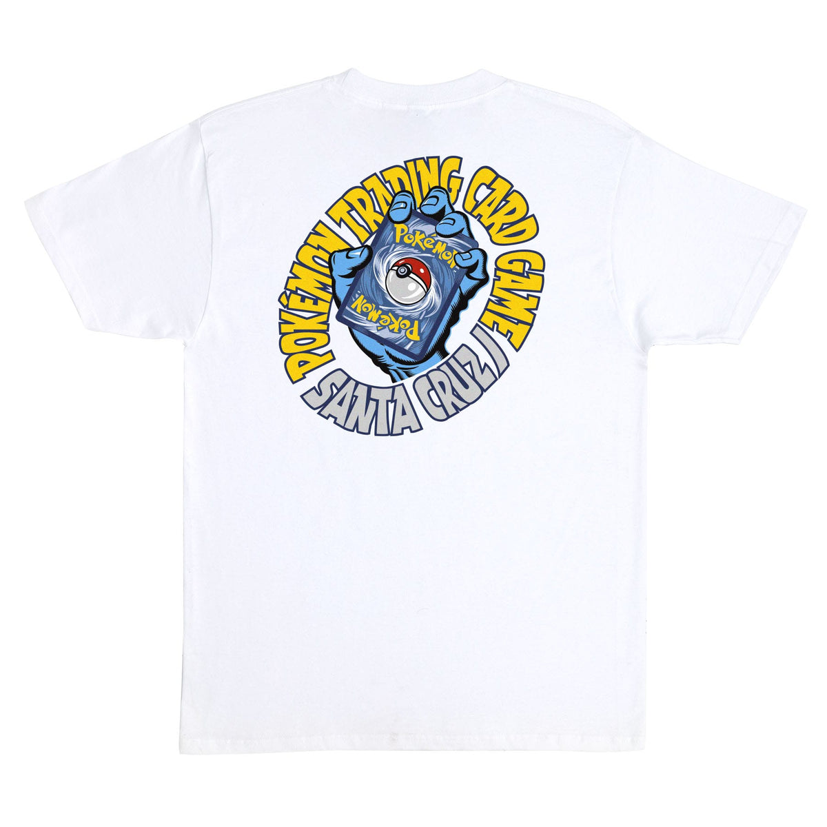 SANTA CRUZ T-SHIRT Santa Cruz TCG Hand Tee - (Pokemon) White