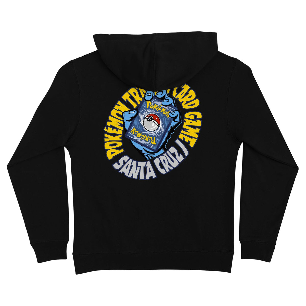 SANTA CRUZ YOUTH HOODIE Santa Cruz TCG Hand Youth Hoodie - (Pokemon) Black