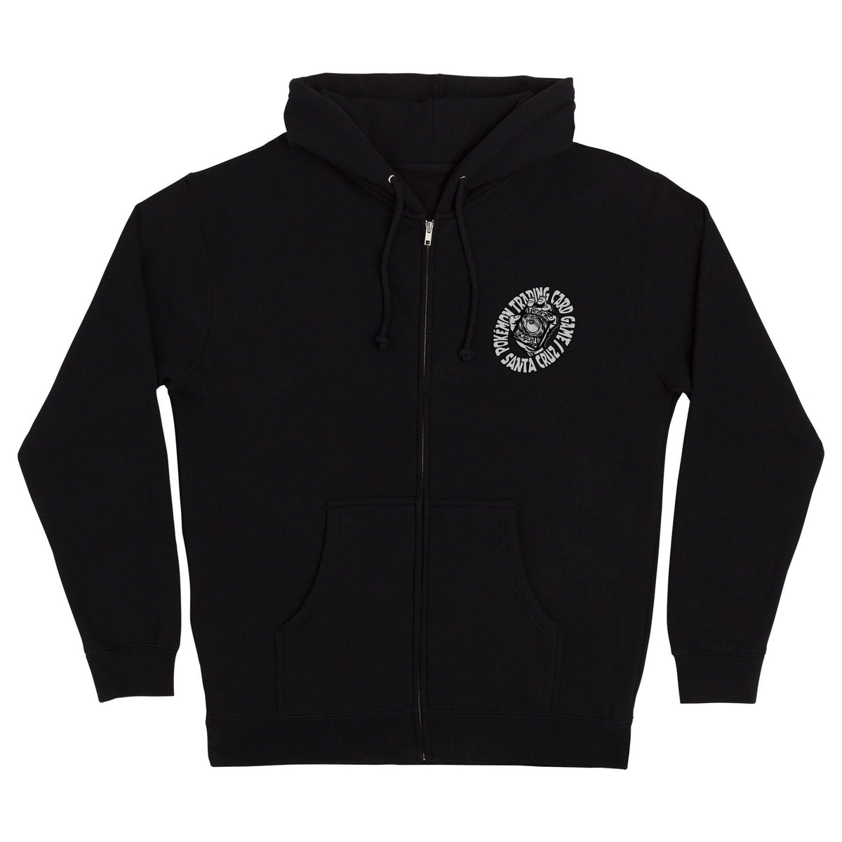 SANTA CRUZ HOODIE Santa Cruz TCG Hand Zip Hoodie - (Pokemon) Black