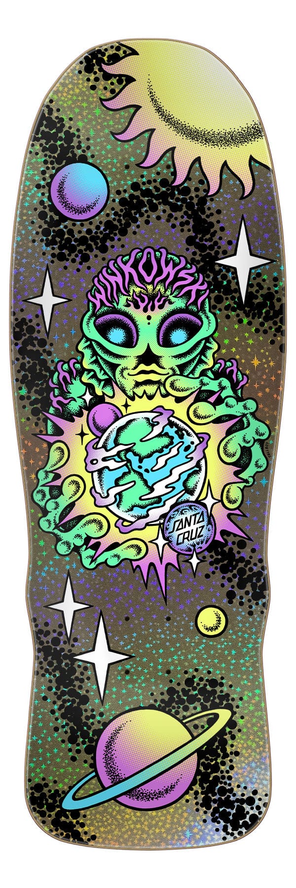 SANTA CRUZ DECK 10.3 Santa Cruz Winkowski Cosmic Reissue Deck - 10.3