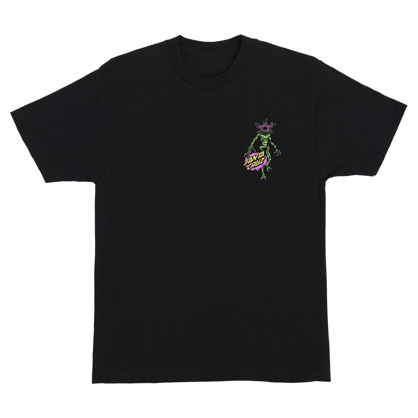 SANTA CRUZ T-SHIRT Santa Cruz x Stranger Things Demogorgon Dot Tee - Black