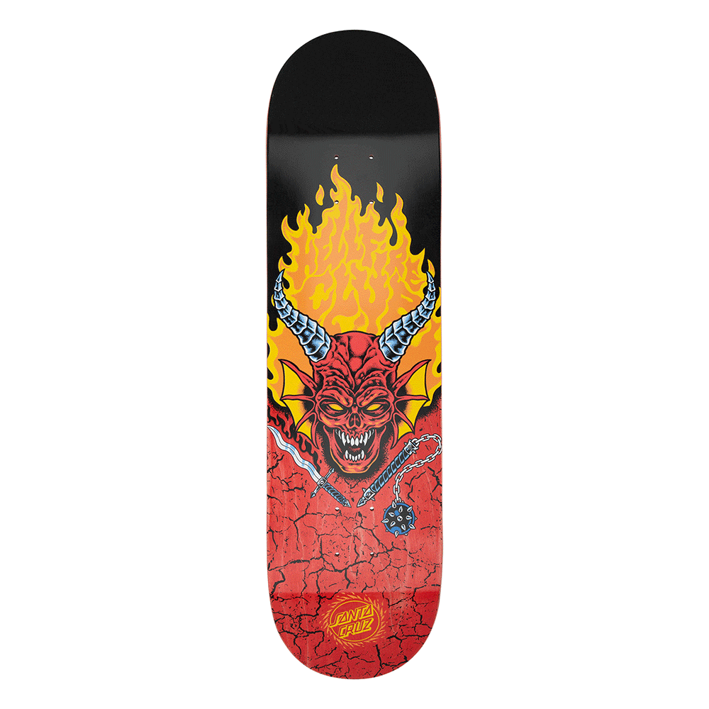 SANTA CRUZ DECK 8.25 Santa Cruz x Stranger Things Hellfire Club Deck - 8.25