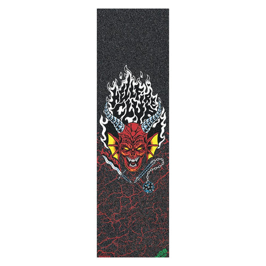 SANTA CRUZ GRIPTAPE Santa Cruz x Stranger Things Hellfire Club Mob Griptape - 9"