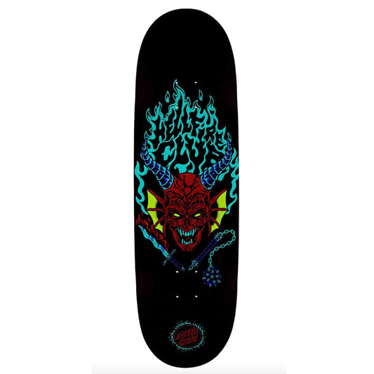 SANTA CRUZ DECK 9.0 Santa Cruz x Stranger Things Hellfire Flames Deck - 9.0