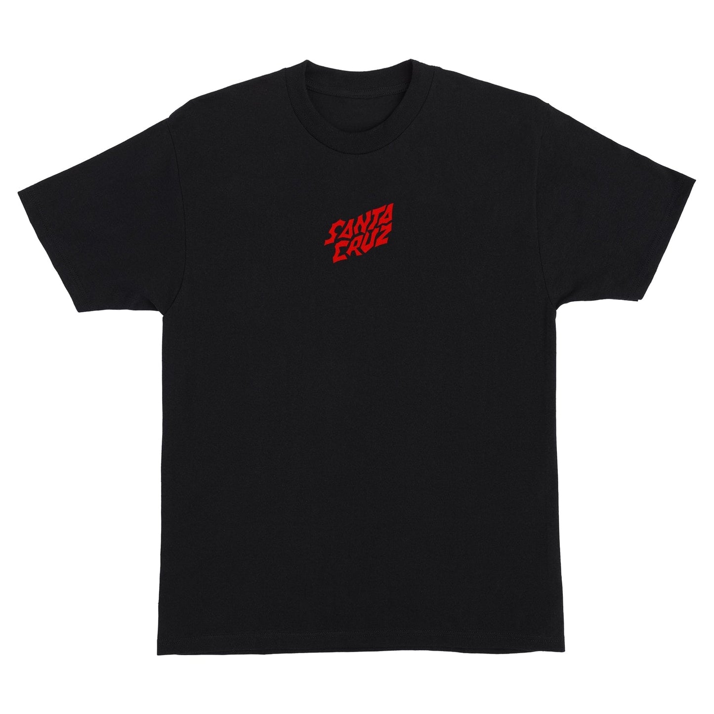 SANTA CRUZ T-SHIRT Santa Cruz x Stranger Things Screaming Lights Tee - Black