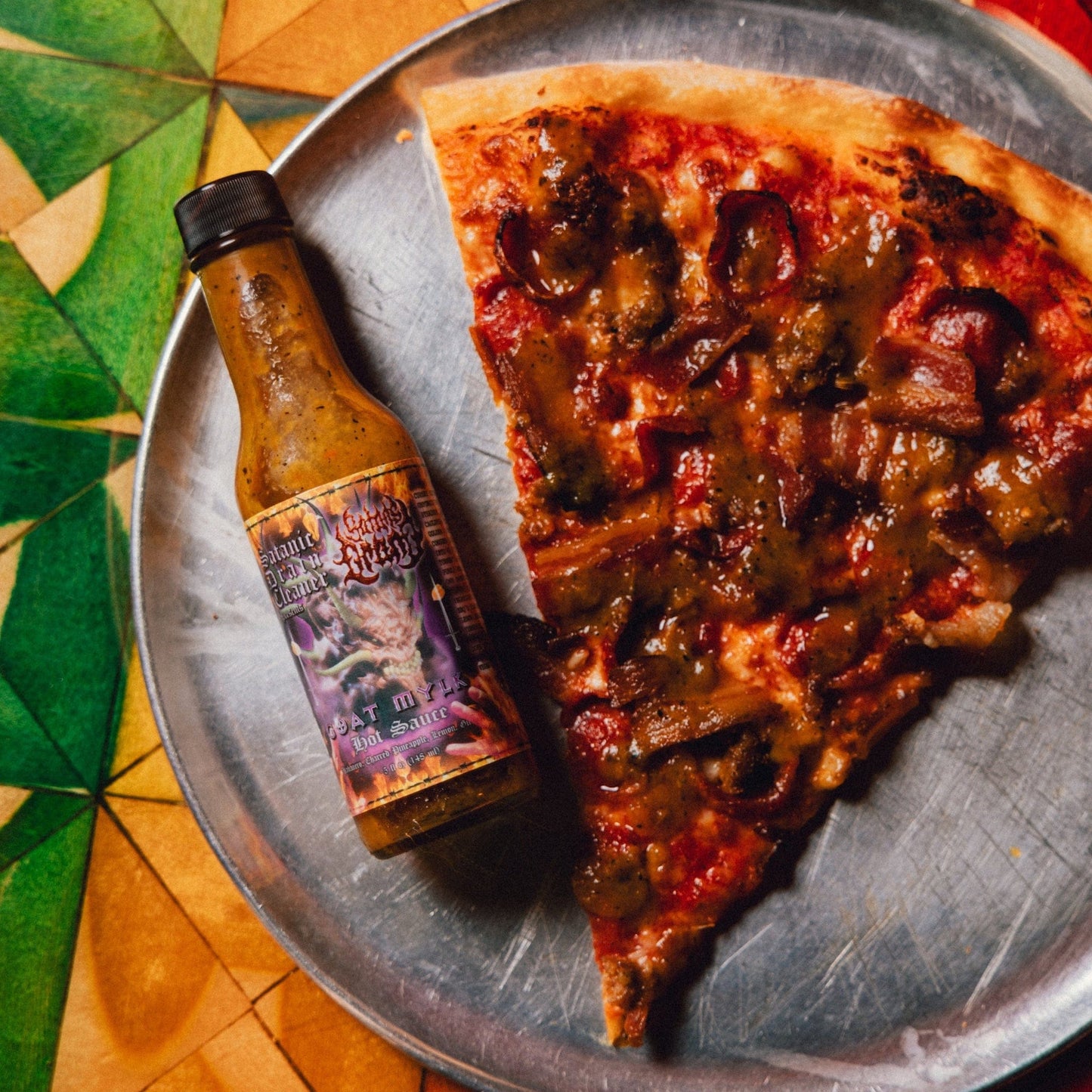 Satan's Drano Hot Sauce Satan's Drano Goat Mylk (Habanero) Hot Sauce
