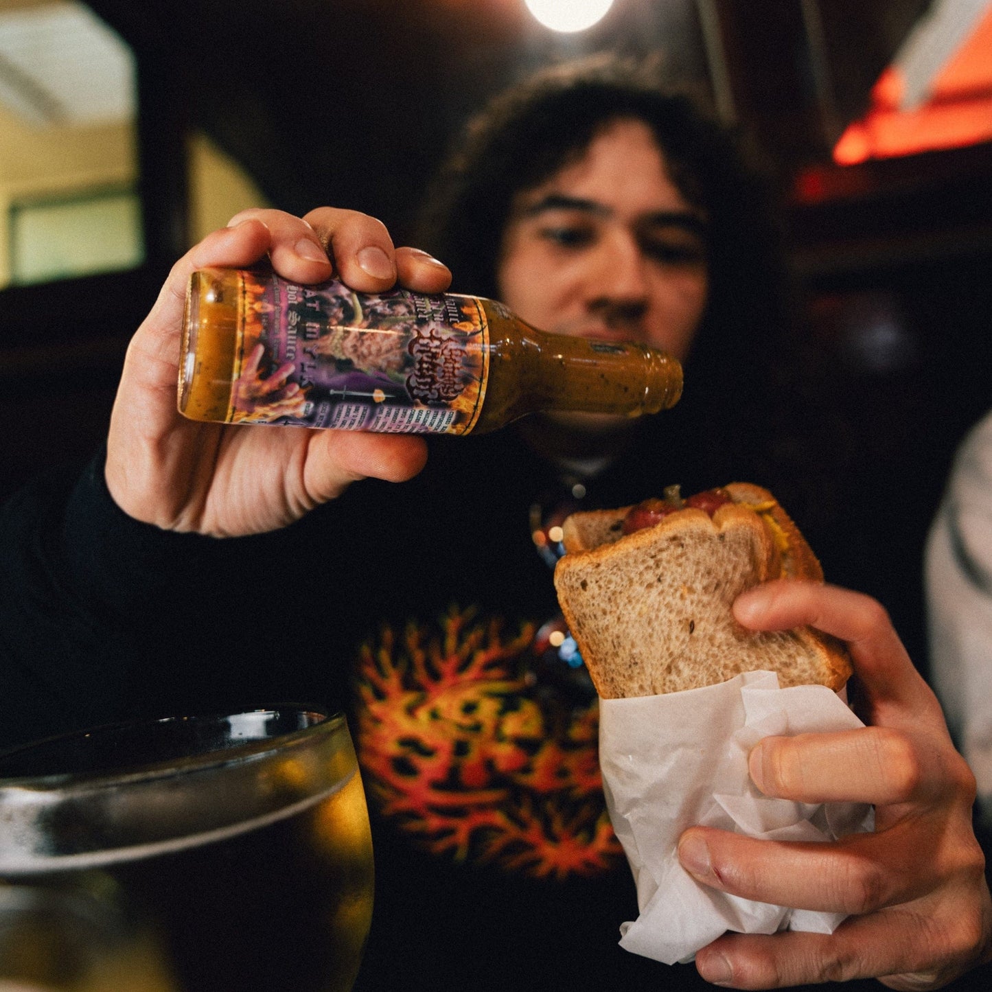 Satan's Drano Hot Sauce Satan's Drano Goat Mylk (Habanero) Hot Sauce