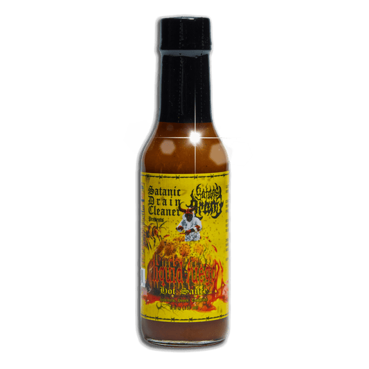 Satan's Drano Hot Sauce Satan's Drano Liquid Fuego Hot Sauce