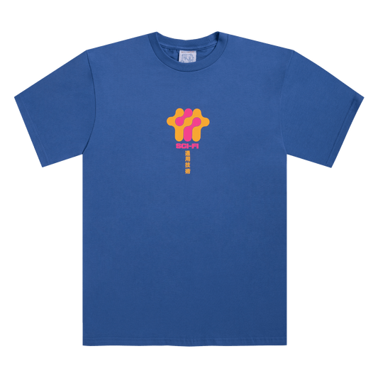 SCI-FI FANTASY T-SHIRT Sci-Fi Fantasy Buisness Model Tee - Flo Blue