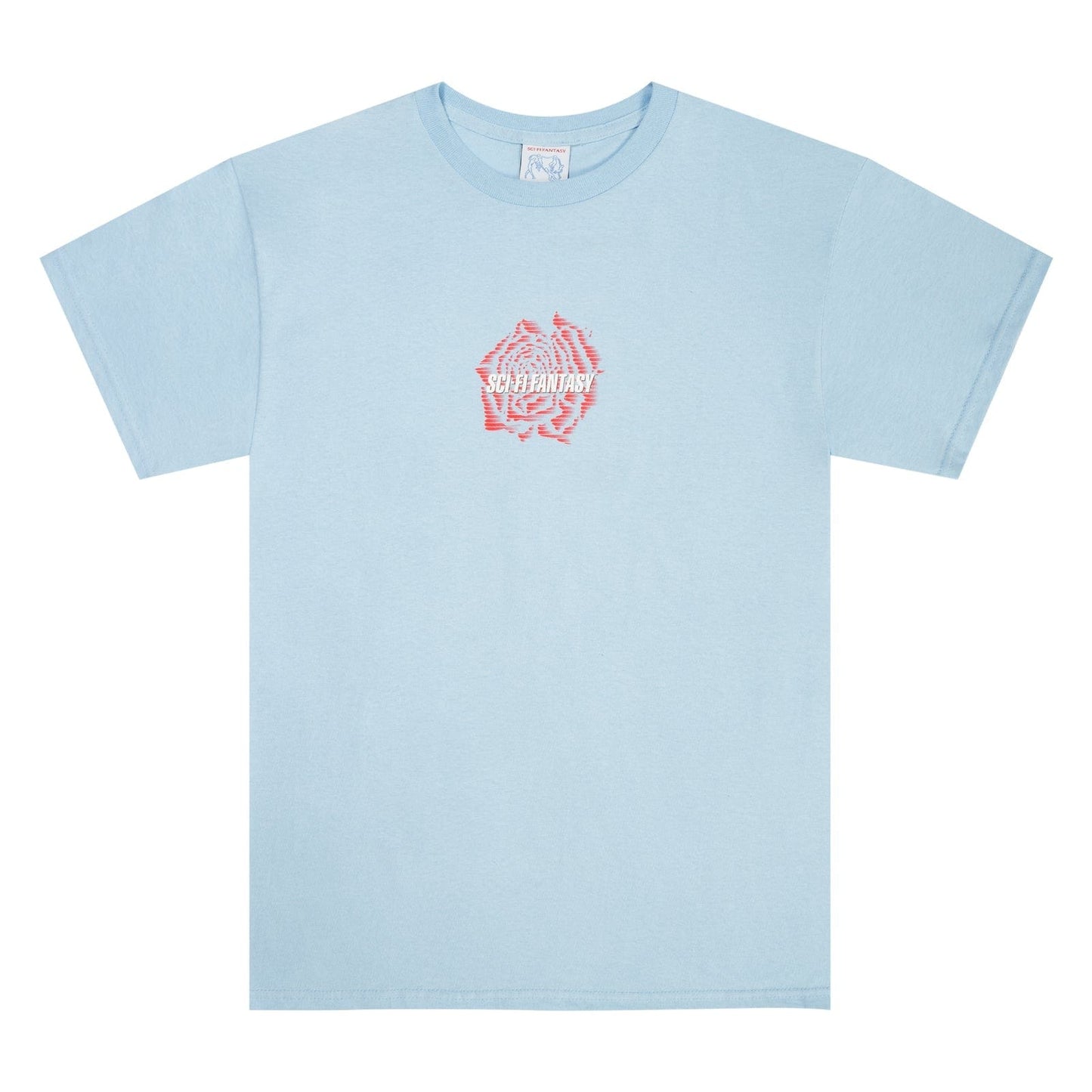 SCI-FI FANTASY T-SHIRT Sci-Fi Fantasy Rose Tee - Light Blue