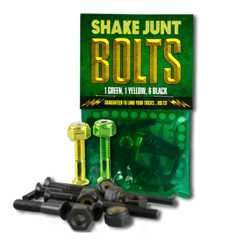 SHAKE JUNT HARDWARE Shake Junt Bag O' Bolts 1 Green 1 Yellow 1" -  Phillips