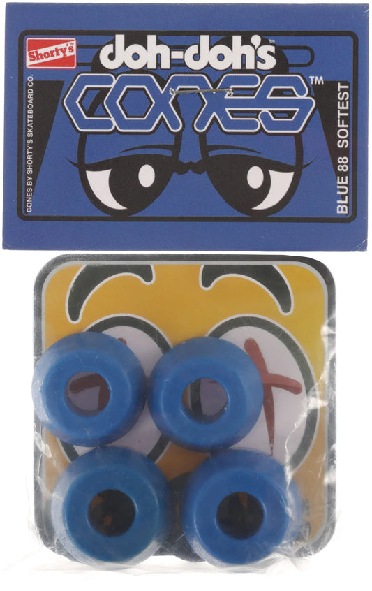 SHORTY'S BUSHING Shorty's Doh Doh Cones Bushings Blue - 88a