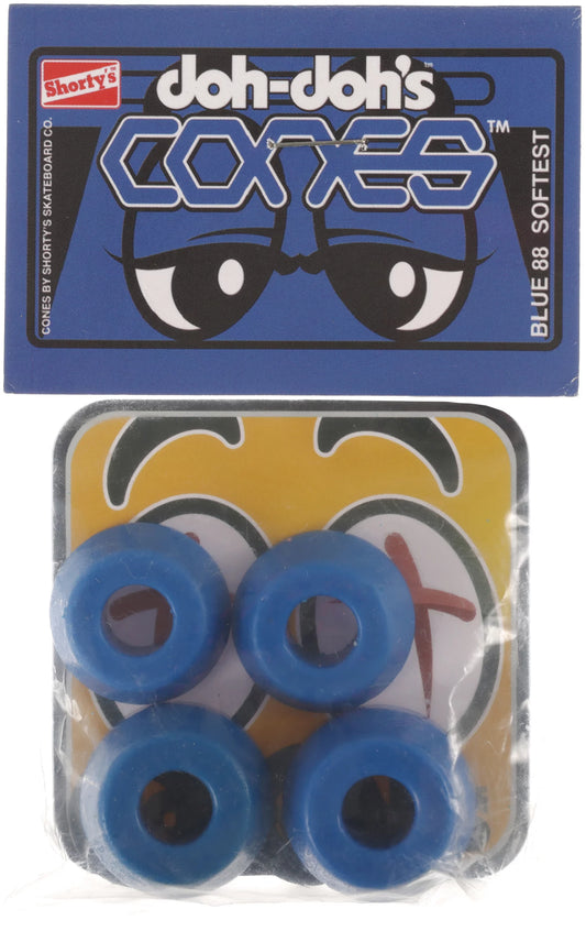 Shorty's Doh Doh Cones Bushings Blue - 88a