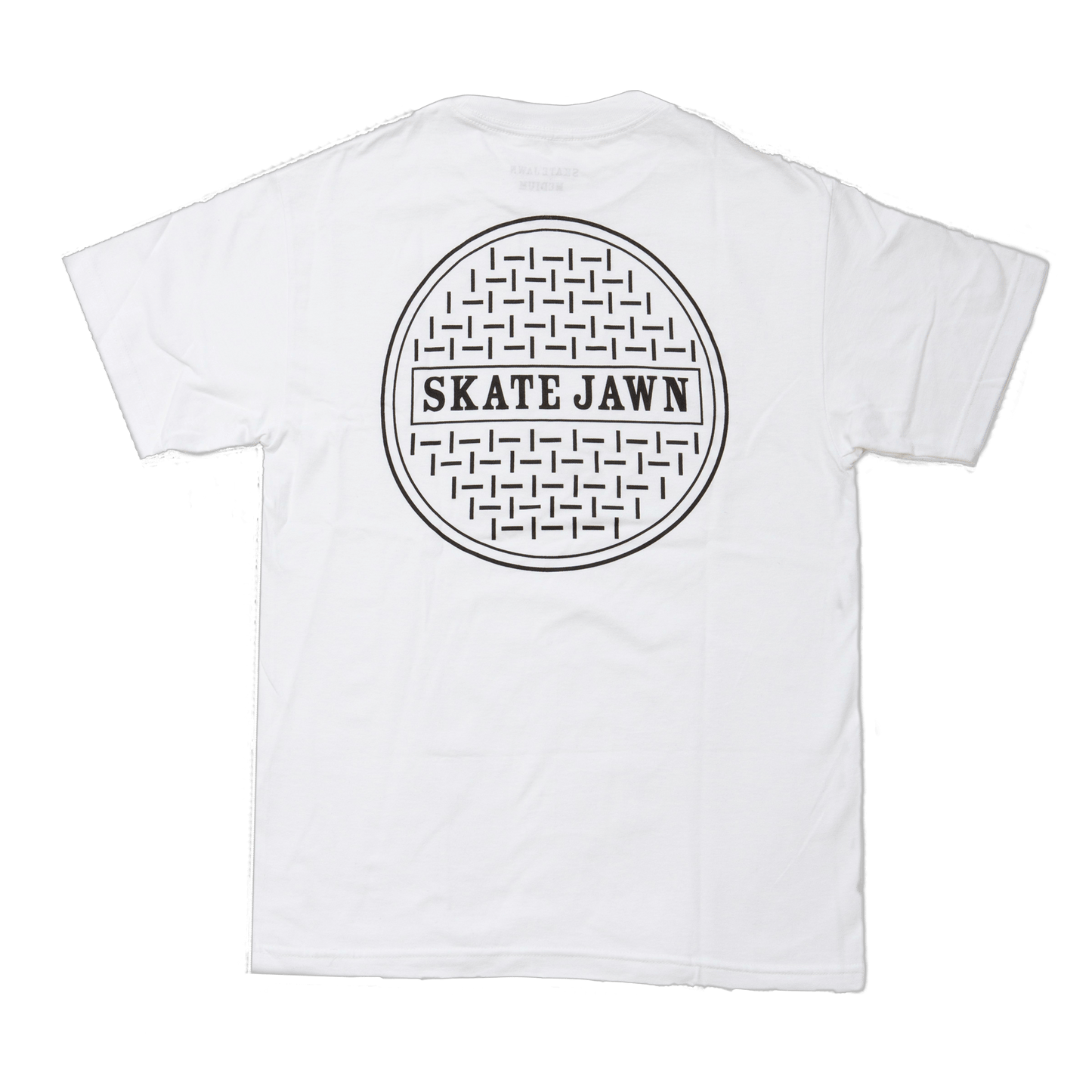 SKATE JAWN T-SHIRT Skate Jawn Sewer Cap Tee - White