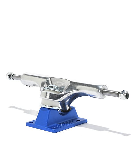 SLAPPY TRUCKS TRUCKS 8.25/Set Slappy ST1 Inverted Hollow Polished Trucks - Silver Blue