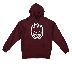 SPITFIRE YOUTH HOODIE Spitfire Bighead Youth Hoodie - Maroon