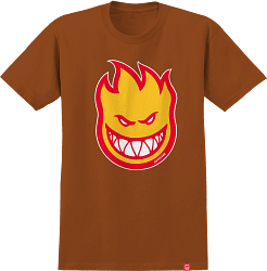 SPITFIRE YOUTH T-SHIRT Spitfire Bighead Youth Tee - Burnt Orange
