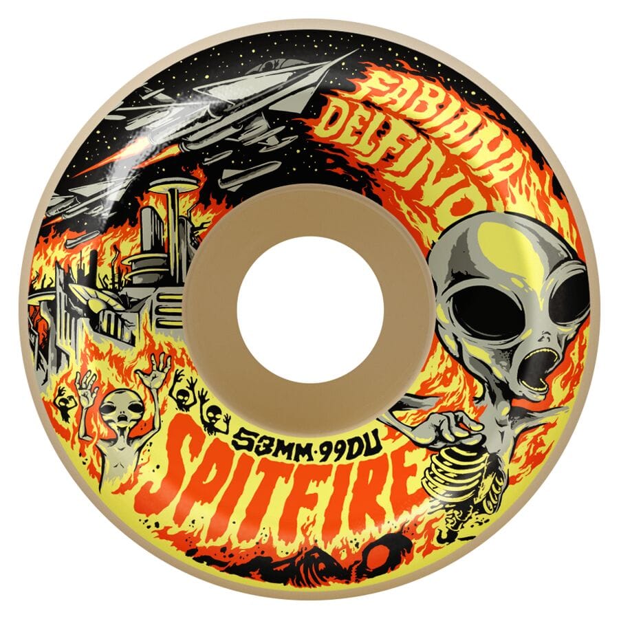 SPITFIRE WHEELS Spitfire Formula Four Conical Full Fabiana Delfino Invasion Wheels - 99D