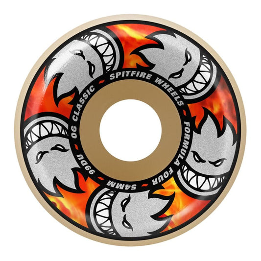 SPITFIRE WHEELS 54mm Spitfire Formula Four OG Classic Multiball Wheels 54mm - 99D