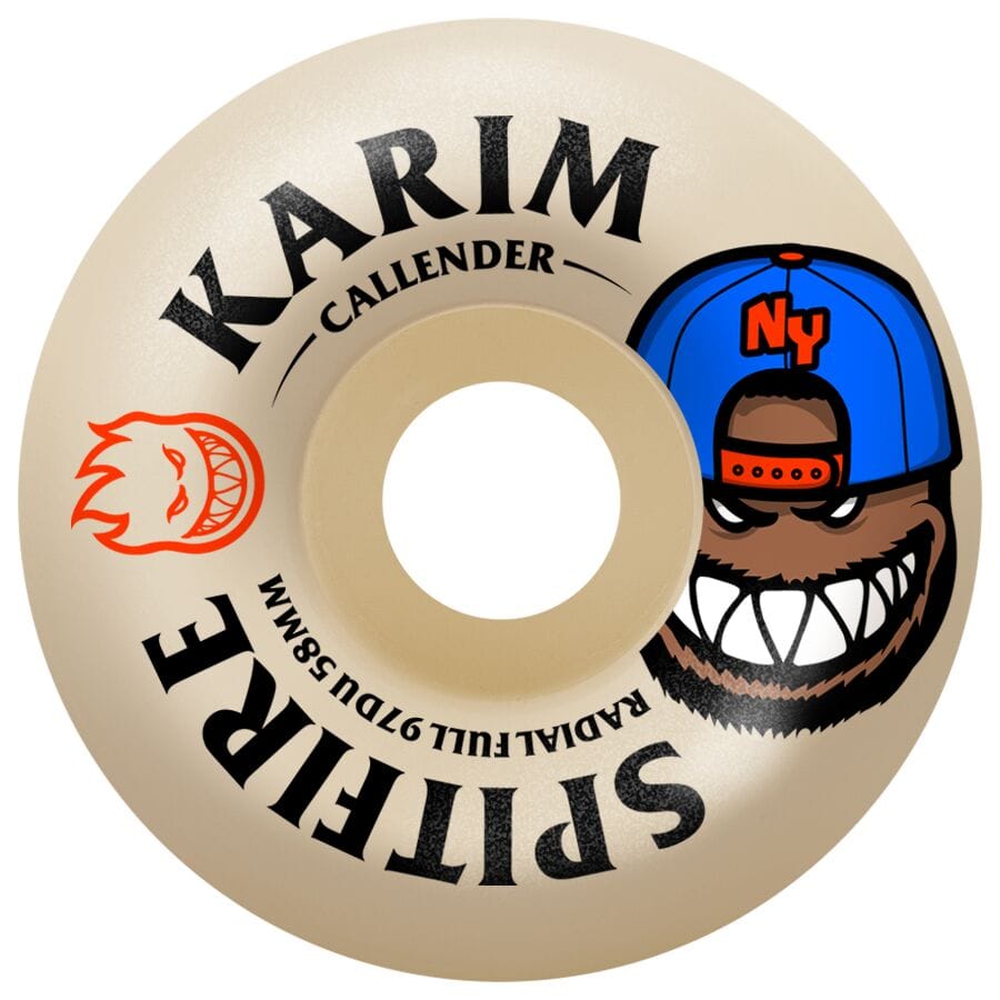 SPITFIRE WHEELS 58mm Spitfire Formula Four Radial Full Karim Burn Squad - 97D