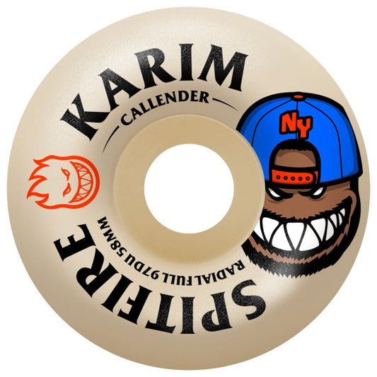 SPITFIRE WHEELS 58mm Spitfire Formula Four Radial Full Karim Burn Squad - 97D