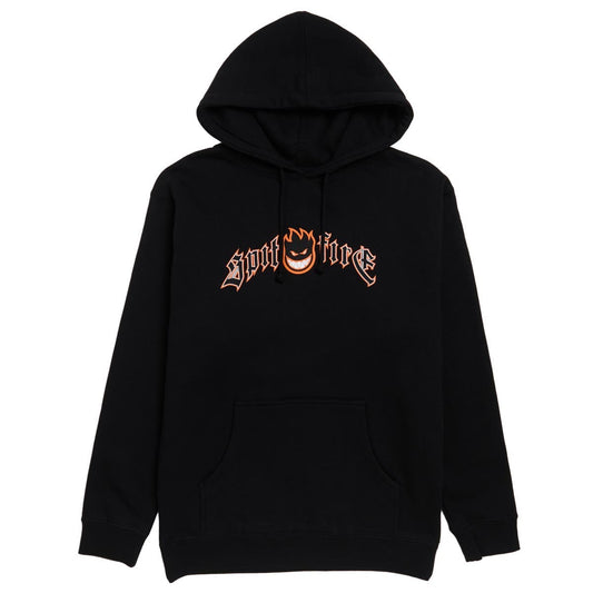 SPITFIRE HOODIE Spitfire Immortal Fire Hoodie - Black